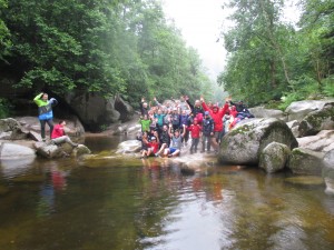 Canyonig, Schwarzwald, Wasser, Team, Steine, Freizeit